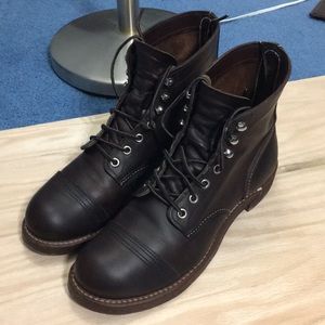Red Wing Iron Ranger Size 7.5 8111 Amber Harness